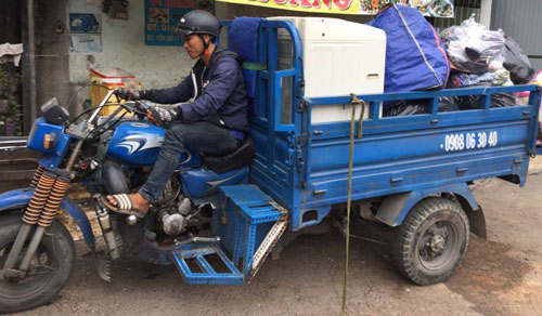 Thuê Xe Ba Gác Chở đồ