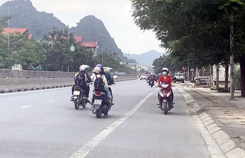 Góc Chụp đường Xá đi Lại ở Cao Bằng