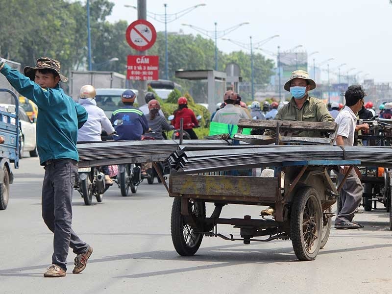 Những Loại Xe Ba Gác Bị Cấm Trong Thành Phố Chủ Yếu Là Các Dòng Xe Kém Chất Lượng