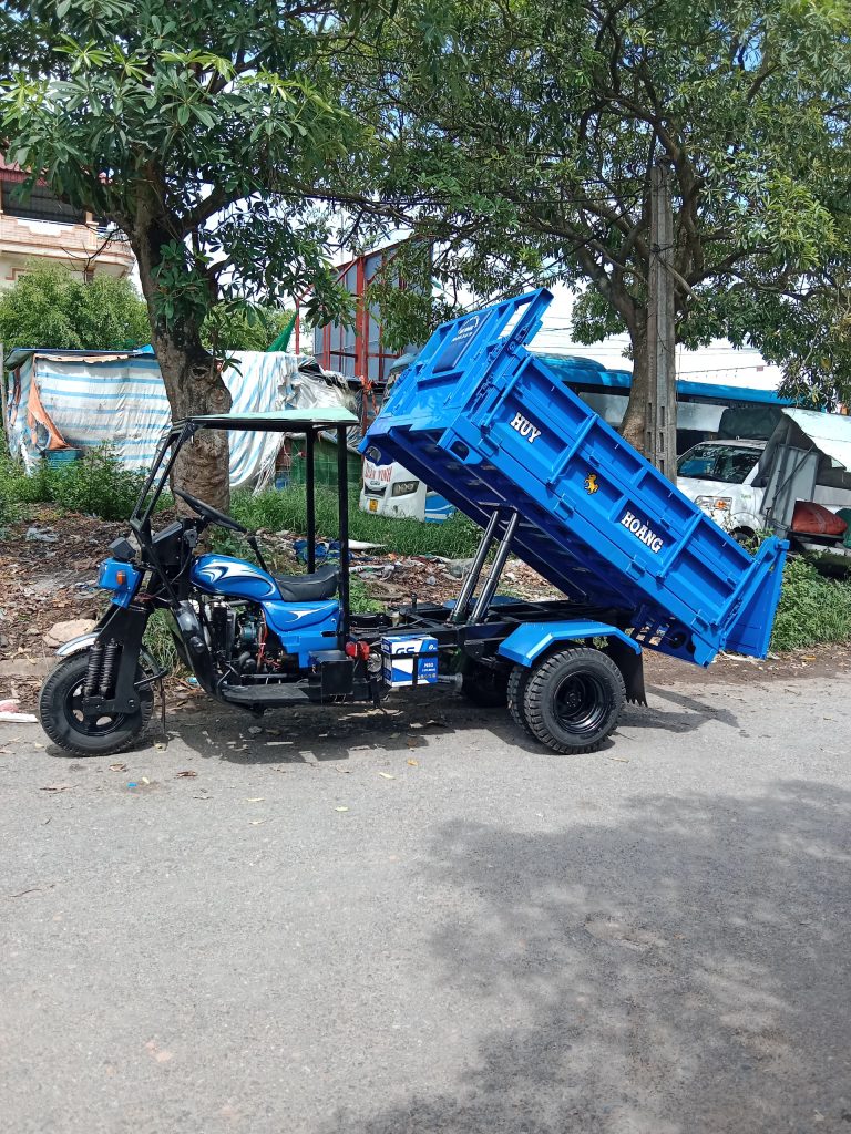 Xe Ba Gác Máy Dầu Kubota Loại Có Ben Nâng
